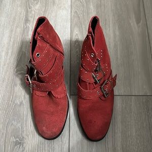 Red booties